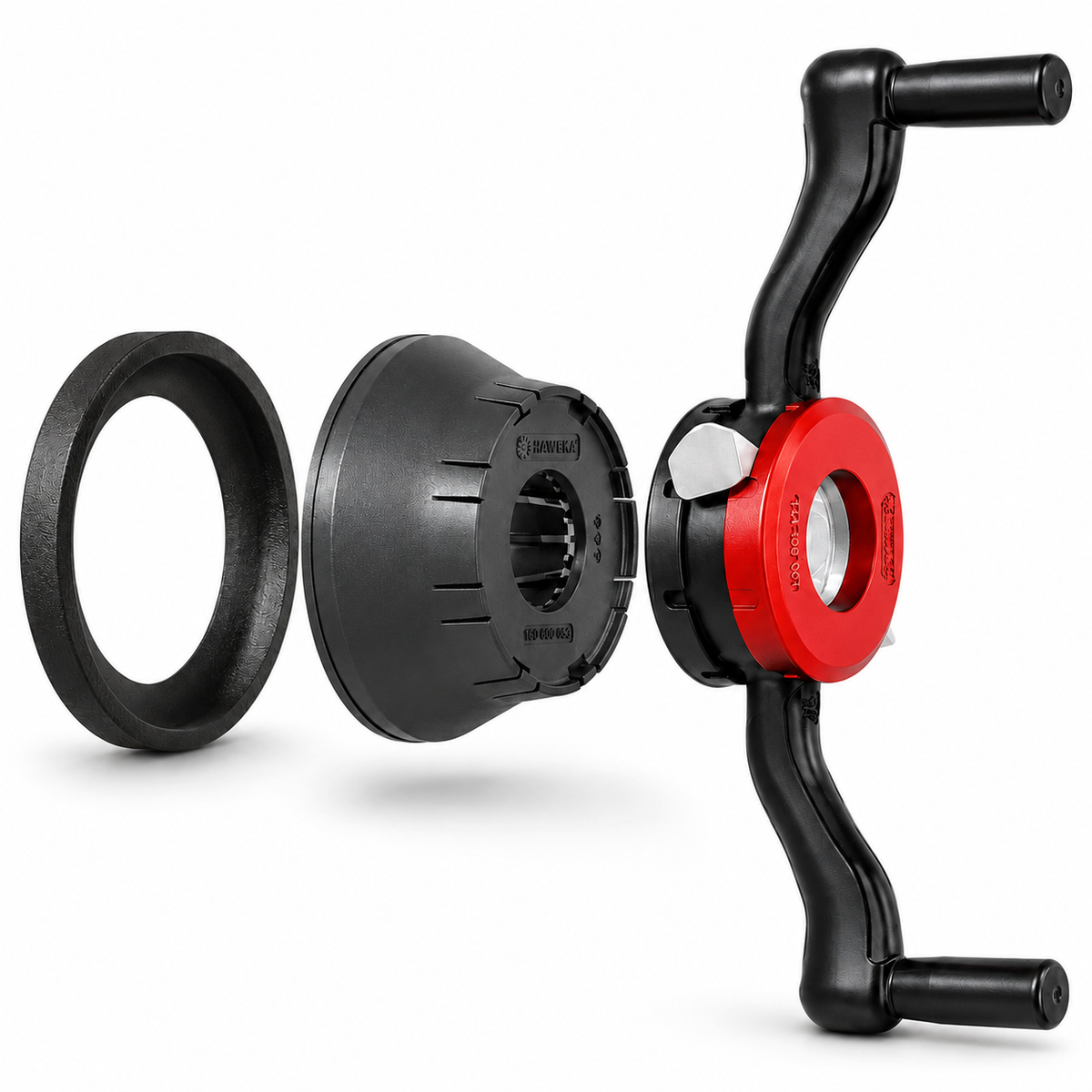 Taurus HW125 403 001 : Soft Grip Quick Nut 40 x 3 with Handles