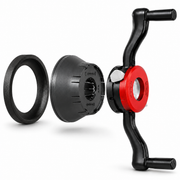 Taurus HW125 403 001 : Soft Grip Quick Nut 40 x 3 with Handles