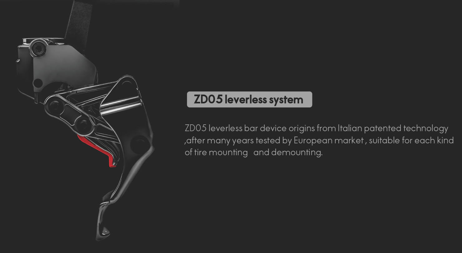Taurus TC889VGT : Leverless Tilt-Back Tire Changer